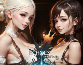 Echoes: Cards of Destiny [v 0.2.7.1] - You wake up in a mysterious hotel and have no idea who you are or what exactly happened to you. You have no recollection of what happened to you. One closer look and it seems like you are in a completely different world. In this mystlc world, danger lurks at every turn and there are a lot of evil forces trying to seize power. Having just woken up, the residents of the city see you as their hero and put their hopes all on you to save them. You are going to do so not through fights but through card playing skills. Fight the enemy and become a hero in the middle of darkness.