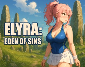 Elyra: Eden of Sins - Explore this wild porn RPG set in a fantasy medieval world full of sin and temptation! You follow Elyra, a young, sexy village girl who looks sweet and innocent on the outside but absolutely loves to fuck and can't get enough of exploring what her tight pussy can take. As she ventures across the kingdom of Velmora, you'll guide her through villages, dark forests, and crowded cities where she corrupts everyone she meets, all while fighting to survive the brutal medieval era. This nsfw game is loaded with depraved porn scenes packed with kinky exhibitionism, intense deepthroating, rough doggystyle sex, passionate missionary sex, hot creampie finishes, and way more filthy acts. Your choices shape Elyra’s story, corrupt the world around her, and unlock multiple endings that make every playthrough feel fresh and personal. Balance her growing lust and dirty desires with the dangers of Velmora for a thrilling gameplay that mixes real role-playing adventure with nonstop hot action. Ready to plunge deep into the abyss of power, pleasure, and corruption with this sultry beauty? Then hit that start button now!