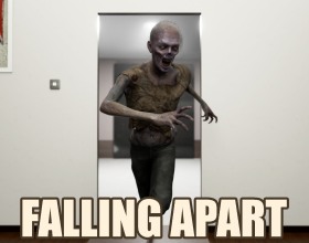 Falling Apart - Prepare yourself for a wild ride through the zombie apocalypse, as your ordinary night after a long workday shatters the moment you head downstairs for your forgotten phone. The parking garage erupts in chaos as zombies tear through the neighboring building, forcing you into a desperate fight for survival. Amid the blood and screams, you find sexy allies whose tight and curvy bodies become your only refuge. One drops to her knees and wraps her lips around you in a throat-gagging blowjob, another spreads her thighs so you can bury your tongue in wet cunnilingus while the world burns outside. Ultimately, this all escalates until you bend them over for hard doggystyle sex, slide deep for tight missionary thrusts, and claim every inch of their asses before finishing with thick creampies that end in their moans of pleasure being louder than their screams of fear. This porno game turns the end of the world into the dirtiest, most addictive ride you’ll ever take, so press start to begin your descent into a hellish whirlwind of zombies and pure debauchery!