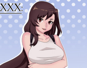 Final Fuck XXX: Tifa - You want to fight with Tifa from Final Fantasy. She is not scared of you so now you have to beat her in short tactical battle. Gain skill points to use them on heavy attacks. Also heal yourself by clicking on the potion bottle in the bottom left corner.