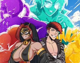 Fist Soul Chronicles: Path of the Bancho - Step into the chaotic life of Torataro, a transfer student thrown into Fightopia Academy, a ruthless combat school where fists decide everything and grades mean nothing. Your only real goal is finding your long-lost sister, but to survive the gangs, punks, and fanatic fighters, you’ll have to claw your way to the top and seize the Bancho (Supreme Boss) title. Yet Torataro hides a delicious secret. Slip on the Wildcat Mask left by his late mother, and he transforms into Yamaneko, a sultry female wrestler whose body mirrors his mother’s legendary prime. Curves that beg to be touched, hips that sway with power, and a presence that turns every hallway into a battlefield of desire. As Yamaneko, the academy erupts into a lust-filled arena, where everyone is throbbing to get in her pants. Before you know it, you'll start seeing all kinds of naughty dialogue, nude fighting, juicy fondling, and other kinky fetishes. In this nsfw game, every victory tastes sweeter when the winner claims more than just the fight, so are you that winner? Hit play to see just how much of a crazy and brutal fuckfest this school can turn into!