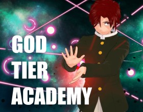 God Tier Academy - In God Tier Academy, you’re tossed into an elite school where students are ranked D to S based on their combat and magical skills. You play a protagonist with unstable and dangerous magical powers, forced by the government to infiltrate the academy as a secret agent to protect your family. Navigating this cutthroat world of deadly rivalries and hidden agendas, you’ll need to survive the academy’s ruthless hierarchy while carrying out your covert mission. Along the way, you’ll meet seductive, mysterious girls, forging steamy relationships that could change everything. Expect intense nsfw moments with blowjobs, handjobs, paizuri, nakadashi, and facial cumshots, as your choices shape the story of this hentai game. Will you rise through the ranks, uncover dark secrets, or get lost in passion? It’s all up to you in this thrilling anime-themed story of love, lust, passion, and mystery.