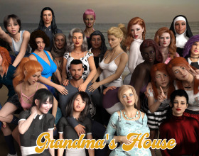 Grandma's House Part 4 - And the story continues. Our thrill seeking guy has just graduated from college and is now having the time of his life. He rents a room from a Landlady whose house is pretty big. The apartment can accommodate several more people so he starts living with sexy female students. Temptations start creeping in and the guy could not control himself any longer. There were tons of pussy all over and he had to sample some. But not so fast. Everything takes a completely different and an unexpected turn of events. What awaits him? It so happens the guy eyes his landlady's girlfriend and wants to make her his own. He will start by courting her in the hopes of having sex. Play to see if he will succeed.