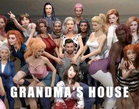 Grandma's House Part 5 - In this nsfw game, you play as a young graduate who's just returned to his hometown after a few years away.  He heads to his grandma’s house, where he spent so long learning and growing up. But things have changed, as the house has been rented out to some young and sexy college students. This unexpected development throws him into a wild ride of erotic encounters and playful scenarios. With the potential for romance, mystery, and sex, he must interact with each girl, all of whom have their own unique quirks and charm. It is up to you to plan dates, look after the girls, and even earn enticing rewards like blowjobs, threesomes, and even creampies. This is a story that promises all sorts of engaging dialogue, fun encounters, and even decision-making that will ultimately shape the story. Hit play now and do your best to help him navigate this new chapter in his life!