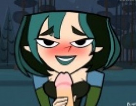 Gwen Blowjob - Interactive Hentai game featuring Gwen from Total Drama Island. Of course this will be adult parody of an original movie. Some scenes are really weird. Just take a look how Gwen sucks, fucks and cums. Click Next button to go through scenes.