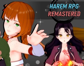 Harem RPG Remastered - Jump into this hentai game where you’re a cursed traveler from a dying kingdom—your women can’t get pregnant anymore, and your whole race is screwed unless you act fast. After a brutal shipwreck, a sexy angel revives you and pumps you full of magic powers. Now, you must roam a massive, gorgeous world packed with politics, betrayal, and nonstop debauchery. Your quest? Seduce and collect the hottest babes you can find—princesses, assassins, sorceresses, you name it—and have senseless sex with deep blowjobs, sloppy cunnilingus, orgasm-filled vaginal sex, and messy creampies until they’re all carrying your heirs. But the deeper you dive into this tale, the darker it gets: be prepared for conspiracies, ancient curses, and twisted secrets that’ll make your jaw drop. Ready to build the ultimate harem and save your people… or will you lose yourself to the pleasure? Hit play on this atmospheric role-playing game to see where your path ultimately leads!
