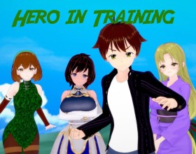 Hero in Training - Live the life of Viktor, a chill country boy raised in a sleepy farming village by two people who are the only family he’s ever known after being left behind during the war. He does not know his father, and because of this, his past is a mystery. But when a brutal threat rolls toward the village, Viktor has to trade lazy afternoons for brutal training… and some very hands-on “motivation.” As you can expect, this hentai game is packed with interesting dialogue, exciting action, and passionate sex scenes with soft breast fondling, deep-throat blowjobs, sweaty vaginal pounding, hot raw creampies, facial cumshots, and more. This is your chance to watch a shy farm boy level up into an absolute beast in bed and on the battlefield. Will he be able to control his past and protect his home? Will the women in his life submit to his every desire? Click start and bang your way to the answers!