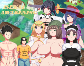Isekai Awakening [v 15/03/2023] - You've been summoned to help detoxify every woman in town. Every female is infected with a "Disease" which led all male population to flee. The Queen and the princess have been enslaved by the King, who is very difficult to defeat. Fight the Evil Maiden and become the new king to fucked every girl in this town and cure them all of a terrible disease. Before starting the game, it is better to undergo training.