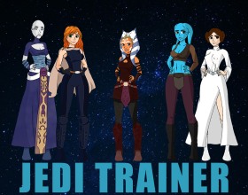Jedi Trainer - If you love Star Wars, you will enjoy this sexy parody! You crash your ship on a wild planet and end up surrounded by horny space babes. They want one thing - your cock. Tight alien pussies drip wet as soft lips suck you deep. Big tits bounce while you fuck them hard. You grab their asses and bend them over to fuck them raw till they moan and squirt. Some ride you fast and grind until you fill them with cum. Others take you in the ass and beg for more. Every girl in this world wants your dick inside her. You fuck them all one after another, sometimes two at a time, sometimes the whole group. No limits. No shame. Just endless dirty sex across the galaxy.