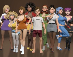 Jimmy Awkward Adventures - This is a spicy visual novel about Jimmy, a shy loser stuck at home during the pandemic. He lives with a smoking hot landlady and a bunch of weird-ass roommates, and every day the tension gets hornier until awkward moments turn into raw fucking. Jimmy is just an unemployed gamer jerking off between video games, until he stumbles into a strange place called Limbo. A dirty world where secrets leak out and everyone just wants to fuck. Jimmy finds out he can stop being shy and start banging big-breasted MILFs, slutty roommates, and even his own landlady moaning through the walls at night. Will he stay a virgin gamer, or will he turn into a cock-hungry stud and fuck Limbo into his own dripping playground?