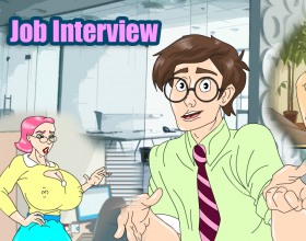 Job Interview - Applying for a job is not always an easy task. There are a lot of elements in play that make it quite a tedious task. For example, if your potential boss likes or dislikes you. Anyway, you will be playing as a nerdy guy who has a fantastic diploma. Well, your education is not enough to secure your job. You have to be willing to go the extra mile. You will need to complete a difficult task to get this job. Turns out you need to pleasure your boss as well as his secretary, sexually.