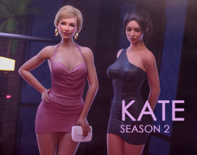 Kate - Season 2 [v 0.4.2] - This game is a continuation of the visual novel about Kate. She has just moved to a new apartment after suffering a big heart break. Her good for nothing boyfriend cheated on her and she decided that enough was enough. She left him and decided to try living alone. Completely exhausted and depressed, Kate continues to work in the cafe with her friend Kira. In this episode, you will find out just how Kate's new life has lit up. The story will become more exciting, full of romance and tons of sex. Kate will meet new friends and acquaintances with whom she can find comfort, have good sex and forget about her past.