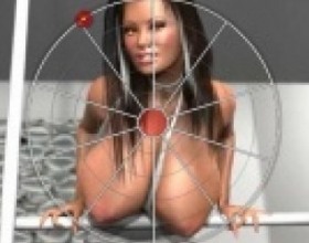 Laura Darts - In this short adult game your task is to throw darts to clear all sectors and unlock next level. In the background we have large breasted brunette Laura. She's really hot and naughty, but unluckily there's not a lot of nudity in this game. Use Mouse to throw darts.