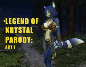 Legend of Krystal Parody: Act 1 - In The Mysterious Cave, Krystal gets a chance to explore a cave that changes depending on your progress in the game. Her monologues will be different based on whether it's your first visit or if you’ve completed tasks like Mira’s dance training. Krystal can also wash under a waterfall once every 24 hours, which may lead to surprising events later in the story. In The Warriors Zone, two important characters will help Krystal improve her combat skills. Their backstories will slowly be revealed as the plot moves forward. Expect new quests and deeper interactions as Krystal learns more about the world and the inhabitants.