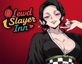 Lewd Slayer Inn - Set inside the cozy, lantern-lit Lantern Fox Inn, just a quick walk from the buzzing Entertainment District, you play as the young, good-looking owner with skilled hands, a calming voice, and a natural talent for sensing exactly what females crave. By day, you handle repairs, stock the bar, and keep the place running smoothly. But once night falls, you switch modes and turn into a flirting, teasing, and seducing womanizer who fucks the sexy Demon Slayer girls who come to relax and let off steam. Get ready to interact with Shinobu, Mitsuri, Tamayo, and a few other familiar faces, who have all come to visit with their own secret desires, limits, and fantasies. You will also wander the inn, the quiet forest road, and the lively district to run errands, trade favors, and build trust, which unlocks even hotter porn scenes in this hentai game. From sensual blowjobs to hot titfucking to intense piledriving sex to deep vaginal creampies, every route you take starts playful and ramps up to passion-heavy encounters that are positively dripping with lust and desire. Click start to see what naughty acts the ladies of the Hashira Demon Slayer Corps have in store for you!