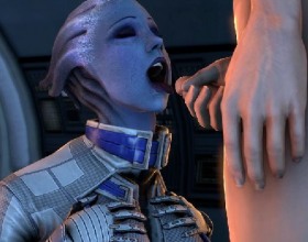 Liara - Cum Dumpster - In this strange game you can calculate cumshot diet. The main heroine of this game is Liara T'Soni from Mass Effect video game. Just cum in her mouth as much as you want and see how much calories she got. Press Z to open Liara's mouth. Press C to close her mouth, and press X to swallow. Press the shown key to cum in her mouth, but use Shift also, because this game is case sensitive. Reach all 26 achievements in the game.