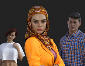 Life in Middle East [v 0.1.8] - In this game, you take on the role of Banu, a woman living in the Middle East. Life hasn't been easy for her. She experienced the loss of her husband in a car accident. Later, she remarried a man named Kamil, who also faced a similar tragedy. Banu is a mother, and her daughter is her top priority. She constantly strives to do what's best for her child, but what about Banu herself? As you guide Banu through her journey, you'll navigate the complexities of her life, balancing her roles as a mother and a woman with her own needs and desires. Don't let her succumb to a boring life but instead help her explore her sexual desires. Her milf pussy definitely needs some servicing. Guide her and help her choose herself, for once!