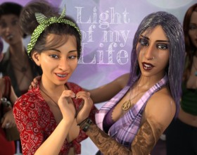Light of My Life Season 1 - In this nsfw game, you get to follow the main character whose world came crashing down after the death of his wife. He was then left in charge of two kids to raise on his own, and while he tried to be the best possible caregiver, all three of them were struggling with grief. Now, those two kids have become adults, and the grief has only ended up pushing them all apart. But can you overcome this separation and bridge the gap that separates them as a family? Can you defy the odds and help them rekindle the light in their hearts? This is an interesting visual novel that focuses on themes like loss and love, but it also dabbles in lust and debauchery, so you can expect to see quite a few hardcore sex scenes and even lesbian scenes with nudity, masturbation, cunnilingus, and more. Click play and do your best to bring them all back together by making the right choices.