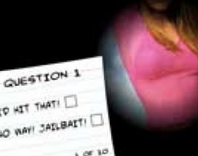 Like Jailbait - Very nasty quiz. FBI agent will check you – are you keen on younger girls or not. You have to guess by watching on breast is this girl under her age or not. Very interesting and sexy game.
