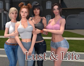Lust & Life - This is a porn game that has you take on the role of a young male college student who wakes up in the hospital with no idea how he got there. All he has are some random memories of the past but everything is still a huge mystery to him. It is up to you to join him on his journey to discover the reasons behind why this all happened to him. You will be able to explore a large open-world environment that is full of all sorts of gorgeous women, which also means you can expect numerous sex scenes featuring lesbians, threesomes, cunnilingus, bondage, and more. Just be careful when playing because while this may seem like simple amnesia case, the story takes a wild turn to reveal a huge conspiracy that shows these may not just be accidents. Also, keep in mind this game takes a bit longer to load. If it's not working, try to refresh the page and try again.