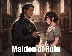 Maiden of Ruin - You play as a sweet little maid in a creepy old castle where a demon curse makes everyone go crazy. The lords and ladies are losing their minds, getting horny and nasty. To get your freedom and climb up the ranks, you gotta spread your legs and let them fuck you hard. Take their thick cocks in your pussy, ass, and mouth. Swallow every load of cum they pump into you. You gotta choose which horny faction to serve, the dark knights or the lustful nobles. Every choice leads to more dirty sex, more creampies, more depravity. Can you keep your sanity while getting gangbanged by everyone? Or will you become a total slut for the curse forever?