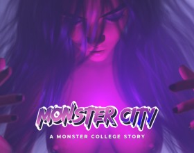 Monster City: A Monster College Story - Embrace the town of Silverwood, a place where humans coexist with monsters who roam the streets. Set in the Monster College universe, this is a 3D porn game that buzzes with weird, funny, and wildly erotic adventures. You get to play as Adam Thorn, a unique vampire with a knack for standing out in a world filled with charismatic creatures, thrilling mysteries, and incredibly sexy women. It is up to you to navigate the chaotic streets and shadowy campus corners, where humans and monsters mix in unpredictable, seductive ways. From wet blowjobs to hard-pounding doggystyle sex to hot monster creampies, get ready to enjoy some seriously hot nsfw moments in HD resolution throughout Adam's journey, which you will soon realize is anything but ordinary. Will you uncover the secrets in this town and thrive in the magical mayhem? Or get pulled under by the supernatural and the savage debauchery that comes with it? Ultimately, how this fantasy-fueled college ride ends will be all up to you!