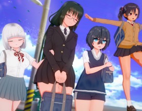 My Futa Family - This is a futanari-based game that follows the story of a quiet and socially awkward guy called Riko who moves to a new town to stay with his mom's friend's family. However, he is nervous about moving in with four other girls he doesn’t know, and he starts imagining the worst-case scenarios. However, as soon as he meets them and gets to know them, attraction levels start to rocket sky high, and this leads to him engaging in all sorts of promiscuity behind their parents' backs. You can expect to see all sorts of hardcore sex scenes featuring oral sex, masturbation, titjobs, cock riding, cumshots, and more. Hit play and explore this lewd and twisted story of unexpected friendships, embarrassing moments, and even a little romance, as Riko strives to build close bonds with these four girls.