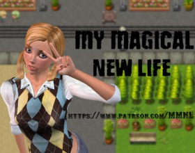 My Magical New Life - Another guy from the high school will be the hero of the story. He lives a regular life with regular duties and problems. Until the day he finds some ancient ruins with a ghost of the girl in them. She needs some help and sends him to the past in the different world where he'll meet orcs, elves and other fantasy creatures.