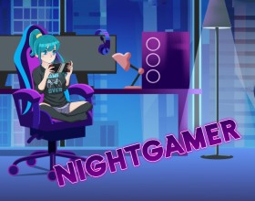 Nightgamer - Become the boyfriend of a captivating girl who’s all about gaming and pleasure. Your mission? Keep her happy both in and out of her games, and while she’s eager to please, don’t let her quiet vibe fool you because keeping her hooked and entertained is a real challenge. Be creative, figure out what lights her up, and keep the spark alive. If she gets bored, she might just walk away. If you can excite her, then you will get to unlock erotic scenes like blowjobs, vaginal sex, doggystyle sex, and more. Use WASD or arrow keys on PC, or touch controls on mobile, to move around the apartment, interact with objects, and charm your enigmatic girlfriend. So, are you ready to put that seductive charm of yours to the test? And how long can you keep her distracted? Hit play, satisfy her desires, and see just how many intimate moments you can squeeze out of her in this porn game before the thrill fades!