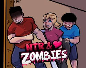 NTR and Zombies - Zombies are hungry, and so is Tiffany's pussy. Mark's gone, leaving her alone with his hot brother Alex. Will she stay faithful, or will she fuck Alex to stay alive? Play as Mark, Tiffany, and Alex in this wild zombie survival game. Keep the family together or watch them rip each other apart - literally and figuratively. It's a fight for survival, but also a battle of lust and temptation. Can you keep Tiffany's legs closed while dodging the undead? Or will you help her explore her darkest desires with Alex? The choice is yours in this crazy, porny zombie adventure. Watch as Tiffany's clothes tear away during a zombie attack, revealing her perfect tits. Listen as she moans Alex's name while Mark is out scavenging for supplies. Feel the tension build between brother and sister-in-law until one night, they can't resist anymore and fuck.