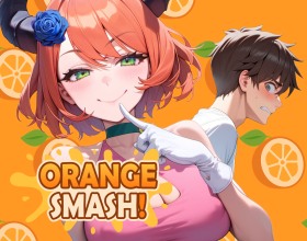 Orange Smash - In a deserted forest, you'll find Yuma. She is a mysterious and horny chick with a dark secret. She's into some freaky shit and won't deny you anything. As you explore the dangers and temptations of the woods, your relationship with Yuma gets more intense and unpredictable. Prepare for wild sex experiments that'll make your head spin. Every choice you make brings you deeper into her tight pink lips. Will you surrender to temptation or let the dark atmosphere drive you mad? Watch out, she's a cunning beauty who'll lure you in with her tight pussy and sinful desires. Don't say I didn't warn you!