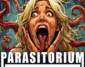 Parasitorium - This porn game follows the story of N.E.R.D., a secret bio lab based deep in the heart of nowhere. Here, scientists conducted all sorts of genetic manipulations and DNA experiments to create new forms of life. In the process, they ended up creating an entirely new species of parasites with unique abilities. Once infected, you will be able to take on the appearance of others and gain a whole host of special physical and intellectual powers. A few ladies have elected to volunteer to be infected and be examined to see how they behave in extreme survival conditions. Soon enough, they start to exhibit a whole host of horny behaviors that compel them to breed with anyone they can get their hands on. This leads to all sorts of nude sex scenes featuring blowjobs, threesomes, creampies, and even anal. Click start to see how these chosen few hot women react to the changes in their bodies by fucking like there is no tomorrow!