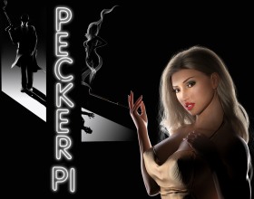 Pecker PI - Get ready for gangster wars, street shootouts, and dirty sex. Rackham City belongs to the mafia. You return from the army, scars from the jungle still on your skin. You wanted to be a boxer. The war and one bad fight killed that dream. Now you work as a private detective with your best friend. You chase cheating husbands, lonely wives, and hot mistresses. One night you follow a wife. You find her legs wide open for another man, pussy wet and loud. She drags you in too. You fuck her hard, her moans echo through the motel walls. But this case is not only about sex. It hides danger, guns, and mafia secrets. One clue pulls you deeper. Click play, solve cases and fuck for dessert!