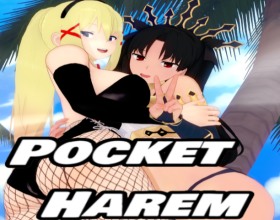 Pocket Harem - Are you ready to build your own fully customized harem? Welcome to Pocket Waifu where you get to personalize sexy beauties until they are exactly your type. We have provided a collection of cute, sexy and hot outfits. You can play dress up, strip the girls, dress them in lingerie and enjoy fucking them in various poses. The cartoon anime girls are very horny and ready to show you a good time. All you have to do is spend money, use your resources and level up. The higher your level, the kinkier the sex scenes. And if you make smart choices, you can add more girls to your collection. The goal is to have as many girls as possible begging to feel your cock inside their juicy holes. Enjoy!