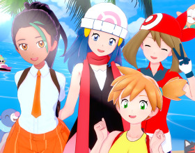 PokeSluts [v 0.27] - This game is a parody of Pokémon. You will meet pretty girls who will help you with Pokémon and the new region. It will be hard for you to train surrounded by such sexy beauties. Move to different places in the region, explore them and make new acquaintances with girls. Try to concentrate and pass all the challenges to become the strongest Pokémon trainer.