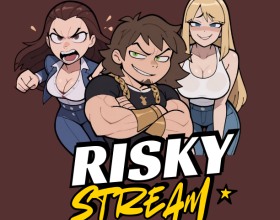 Risky Stream - You start as a worthless no-name streamer, your cock barely hard as you flirt with girls in public places, broadcasting every interaction live to viewers jerking off waiting for some hot content. The game's built on a card system where every action like a grab, a kiss, or a hand sliding up a skirt can be very risky. You need to think with your head, but your dick's screaming to be bold. Hype it up, manage the chat, and decide when to push further. If you're too cautious, nothing happens, just blue balls and dead air. If you go too far, the stream ends, your cock left aching. Earn money from broadcasts, level up your skills, and transform from a nobody into a real pro capable of convincing any girl to spread her legs and give her the best time of her life.