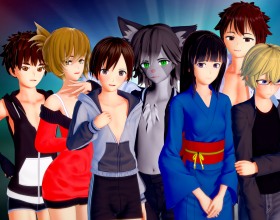 Salvation in Nightmare - Ever felt like you are never alone, like someone is always watching you? That is what happens in this sex game. You play as Jake, an ordinary guy who prefers the dream world compared to real life. You have a brother called Alex who is way more responsible than you. The two of you just graduated from high school and moved into a new city. You have a secret that Alex doesn’t know. You are haunted by a shadowy figure called Lust. He enjoys sending you sex dreams when you sleep. He takes you to different worlds where you get to fuck hot babes, fight horny demons and become unstoppable. But remember that you are mortal and you can die. So, try surviving the nightmares or make them your own. Good luck sweet dreamer!