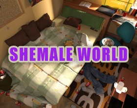 Shemale World - Imagine stepping into a world filled with sexy shemales. Sounds like a dream cum true, right? Welcome to Shemale World where you will meet beautiful girls who have huge cocks between their legs. You will play as a young guy who steps into a universe filled with hot futas and trans girls. You will be attending college where you will interact with dominant Futa babes. If you don’t pay attention in class, your teacher might bend you over and slam her huge cock deep into your round ass. Prepare for many more sex adventures. Here, there is always a new surprise every day. So, if you love kinky shemale sex whether you are a top, bottom or verse, brace yourself for an unforgettable experience!