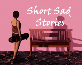 Short Sad Stories - Meet Alice, a sexy girl who is caught between reality and dreams. She enjoys being lost in her thoughts because in her imagination, there are no rules. When she is not dreaming, Alice is a great student who always does her group projects. She is friends with Valeria who always stands her up when they have to do group work. Valeria has a boyfriend, Ethan. In the dream world, Alice imagines having a triage with them. She has a huge crush on Valeria and her big tits. Will she get to fuck her crush? Click play to enjoy sexy threesomes, hot lesbian sex and cock sharing. You will notice that Alice loves to keep her stories short and sweet just for you!