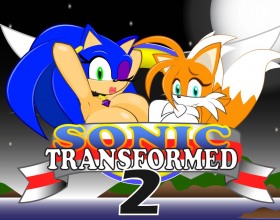 Sonic Transformed 2 - The game is a parody of the video game Sonic the Hedgehog. In this alternate universe, Sonic is a sexy big-breasted seductress all yours to fuck. You get to show her the supersonic speed at which you can make that pussy drip for you. The game features several characters including Miles "Tails" and Doctor Eggman. Enjoy watching our heroine accidentally affect the power grid with her electric superpowers. Her pussy is on fire and she knows it. Imagine fucking the eccentric Sonic and her bending to your will. Imagine fucking the cheeky Tails and leaving her begging for more. Only on Sonic Transformed 2!