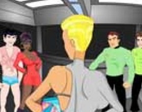 Star Fuck - This game is picking a move flash game that might be good for star trek fan. It is quite funny. Apart from 6 of 9, the main character, there are spook (He is gay in this game), Whora (a black woman), Doctor, a Kingon and captain Kurt. Sex scenes is vary from spook 'homo deck' and rear rammer machine, 6-9 lesbian with Whora, 6-9 and doctor sex scene, Captain Kurt enema, 6-9 blow job to Kingon, a space pussy box and a lot more. This game is not good for homophobic.