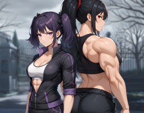 StrongGirls FMG Visual Novel - Get ready for an unforgettable adventure filled with muscular babes and non-stop fucking! Meet Saya, Manami, and Yuka - gorgeous girls whose lives changed forever after trying a muscle-growing drink. Watch as they transform into powerful, irresistible specimens, their bodies rippling with strength. But it's not just their muscles that grow - their appetites for hot, sweaty sex do too! Immerse yourself in a world of wit, sensuality, and unexpected plot twists as you navigate the story and choose your heroine. Each decision affects the outcome, leading to unique fetish-filled scenes that'll leave you breathless. So grab your cock and dive in - these muscular beauties are waiting to satisfy every dirty desire you've ever had!
