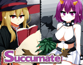 Succumate - Despite the game window is so small, it's still really great game made by Dojin Otome/Kagura Games. You're spending your boring summer as always but all the sudden you meet succubus named Lilim. She needs your help to collect enough cum to reach her goals. But some strange things start to happen around the town. Is it somehow related to your actions or Lilim? Try to find out the truth.
