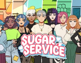 Sugar Service - You and your naughty girlfriend have a crazy idea. Why not turn your new business into a full-on sex agency? No boring meetings, no office bullshit. Just raw pussy, hard cocks, and tons of money. Together, you hire fresh girls, film wild porn scenes, and take on kinky VIP clients who pay for everything from messy threesomes to rough roleplay. Every date with a girl is a game of seduction! Play your cards right, make her moan, and she’ll ride your dick until her legs shake. Fuck it up, and she storms off with cum running down her thighs. This is your chance to build your empire, fuck babes and prove you’ve got the hardest cock in the business. Time to give her some sugar.
