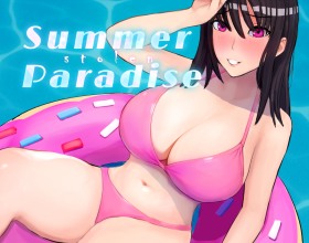 Summer Stolen Paradise - You play as Dan, a retired showbiz shark who returns to his tropical hometown. The village is quiet, but he wants to bring it back to life. With his hot girlfriend Shion, he fixes debts, makes plans, and fucks her everywhere he can. Beaches, bars, and hidden spots all turn into fuck dens. Shion spreads her legs, moans loud, and takes his cock deep until she’s leaking cum. Her pussy stays wet, her ass stays stretched, and her body begs for more. Dan must keep her satisfied, filled, and screaming all summer long. This paradise is theirs, and every day means new positions, new moans, and new orgasms. If you love your babes thick with big round tits and a juicy ass, hit play and enjoy!