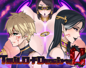 Tail of Desire [v 0.9] - To select ENGLISH language, please pick 4th item in the main menu and press Enter and select English option. In this game you'll take the role of the only boy in the female world angels and goddesses. You were created as this world faced thread from demons and monsters. Save this world and all girls in it.