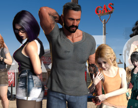 The Last Oasis before Chastity [v 1.86] - Ever been hunted? Well, this game is all about the hunt. The main character receives a message from an unknown sender who demands that he leaves his home as soon as possible. Scared of the threat, he grabs his daughters and they run away from home. Soon after, the chase begins and they need to run. The hero needs to further his plan on how to escape. With his family, he will navigate through the desert. So, before they set off, he will need to stock up enough food about the trip. After this, our hero's adventure begins in a world filled with different girls. All of them are ready to satisfy his sexual pleasures before his long move.