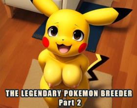 The Legendary Pokemon Breeder Part 2 - You return for Part 2 of your sacred duty to fuck the Pokémon world back from the edge of extinction. Professor Maple, that insane genius, needs your cock to save the Legendary species. Your mission is simple: track down these hot, furry goddesses, earn their trust, then mount them and pump their wet pussies full of your thick cum until their bellies swell with your offspring. Their tight cunts are already dripping, aching for your visit, desperate to be bred and knocked up. If you love massive cumshots, pregnancy fetishes, and raw animalistic sex with mythical creatures, this game is made for you. Dive into their warm, eager holes and start impregnating them right now.