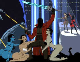The MILF Hunter - Step into the savage, lawless planet Koronus, a barbaric jungle hellscape where tribes clash over scraps. As a brutal, hung alpha bounty hunter, you track down the galaxy’s most dangerous women. Hunt legendary outlaws like Rapunzel, Snow White, and Cinderella through dense wilds. Collar them, strip their bodies bare, and ram your thick cock into their wet pussies and eager throats. Chain the fierce beauties after every capture and flood their holes with heavy loads. On this fallen world, justice means pounding every captured slut until she submits completely. Your primal dominance grows with each conquest as you claim more legendary cunts for your collection.