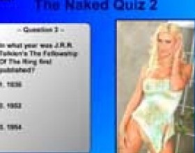 The naked quiz 2 - Very sexy blonde girl wants to strip for you. Only if you will answer her questions and won’t be mistaken. Each right answer will dress her off. Concentrate on questions not on her sexy big boobs. O, and i forgot .. She's a Krystal Steal if someone wants to see porn with her ;)